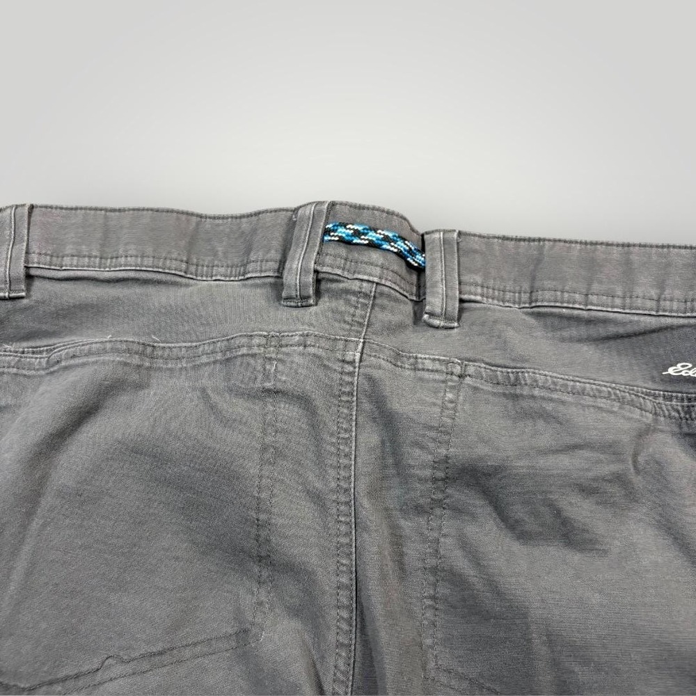 Eddie Bauer Ascent Pants Mens 38x34 Gray Stretch Outdoor Straight Leg - Picture 14 of 14